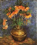 Vincent Van Gogh Imperial Crown Fritillaria in a Copper Vase Sweden oil painting reproduction